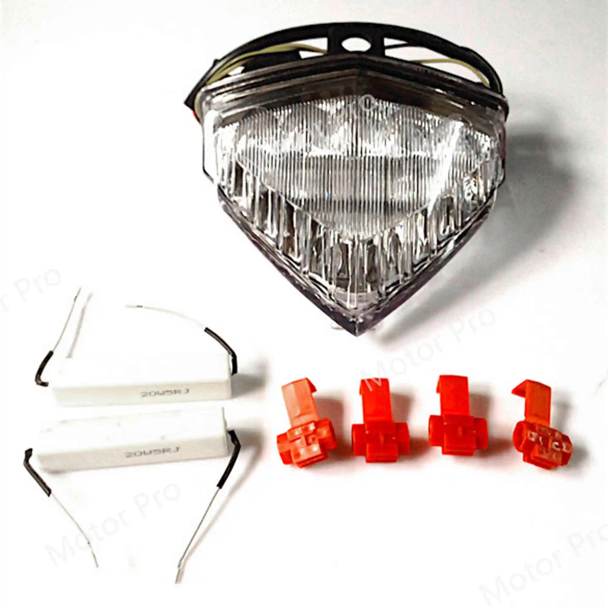 CLEAR Хвост светильник для Honda CB1000R 2008-2013 CBR600F светодиодный поворота тормозной сигнал светильник CB 1000 R 2009 2010 2011 2012 CBR 600 F CBR600 600F - Цвет: CLEAR