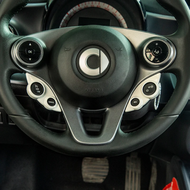 Кнопка управления переключателем рулевого колеса автомобиля наклейка отделка