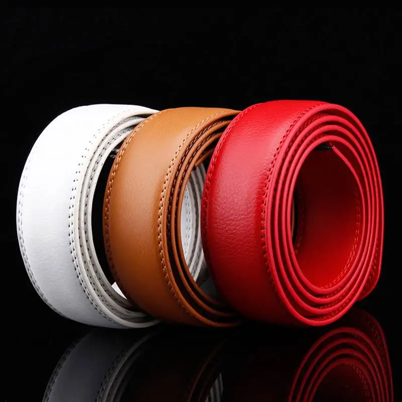 

Ремень мужской из натуральной воловьей кожи без пряжки шириной 3,5 см