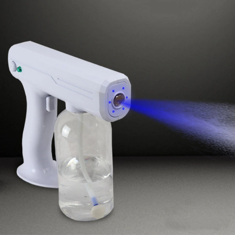 

New Electric Sanitizing Sprayer Blue Light Fogger Machine Steam Spray Guns Hotel Home Disinfection Fogger Machine Air Cleaner