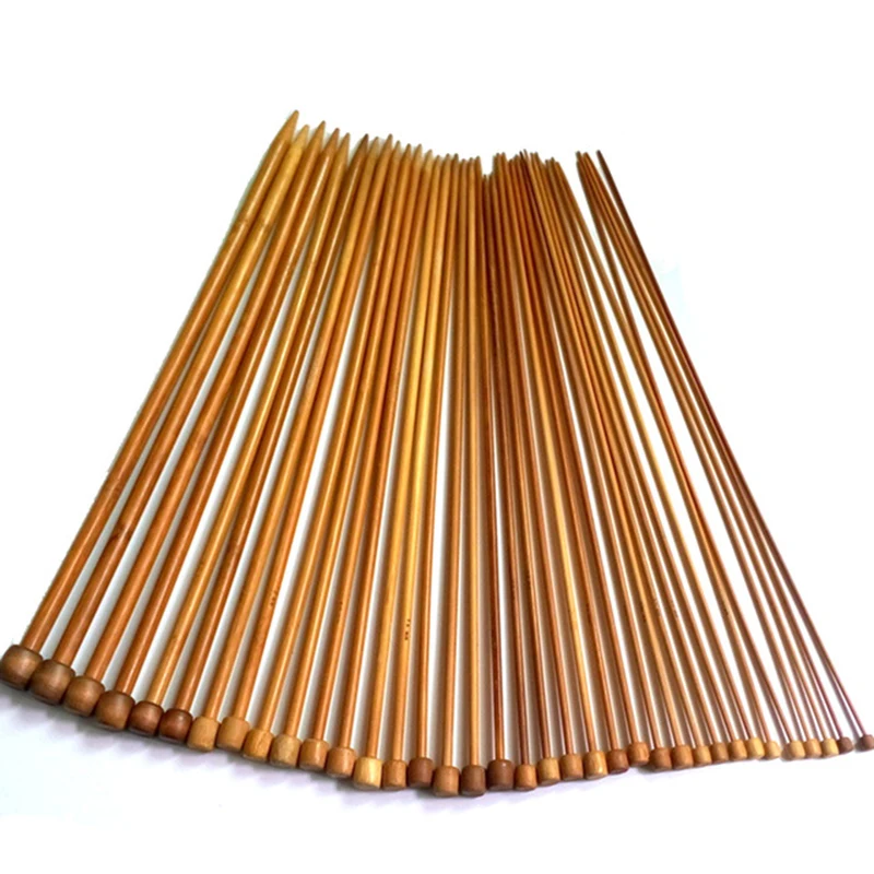 36 шт. бамбуковая вязаная игла крючком пряжа аксессуар для вязания 18 размеров 2