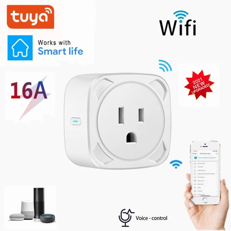 

Электрическая умная розетка с Wi-Fi, 16 А