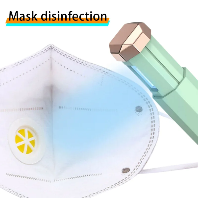 

Ultraviolet Germicidal Lamp Disinfection Lamp Portable UV Handheld Home Travel Ozone Sterilizer