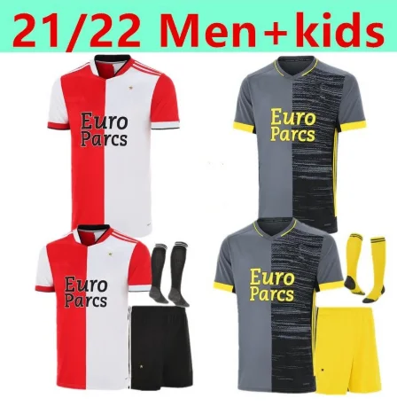 

Men 2022 Feyenoordes Adults Kit OORNSTRA BOZENIK KOKCU Top Quality SFE V.PERSIE BERGHUIS Kids Kit New 21 22 FeyenoordE Shirt