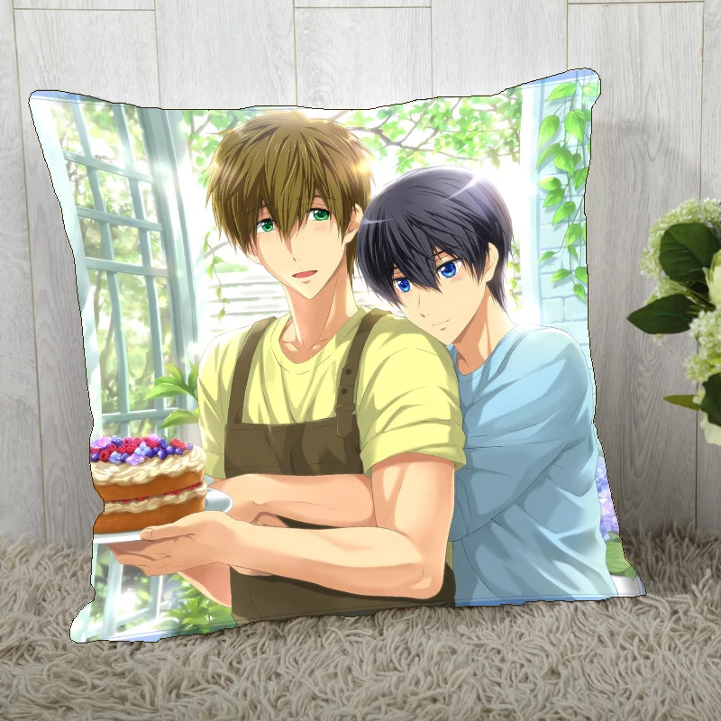 Аниме Подушка Dakimakura Чехол Бесплатная Харука Тачибана Макото Обложка