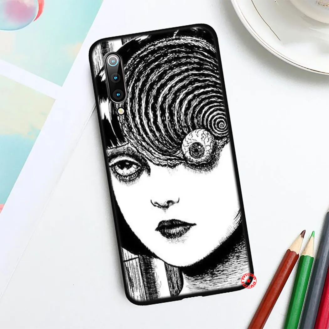 Y34 Junji Ito Tomie Horror Soft Silicone Case for Xiaomi Mi 6 8 9 10 Lite Pro SE Mix 2S MAX 3 F1 Phone Cover | Мобильные телефоны и