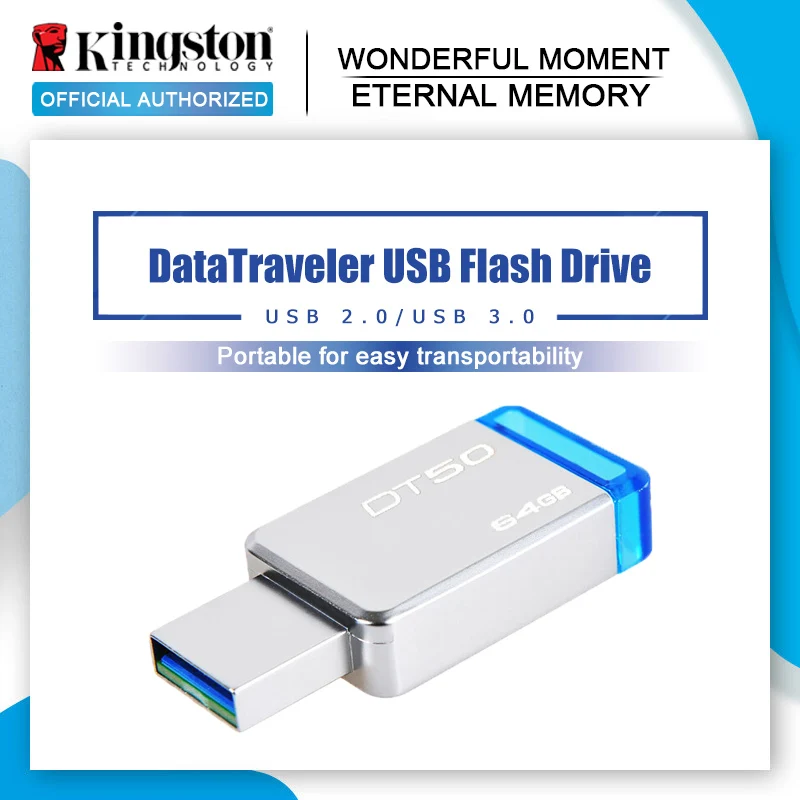 USB флеш накопитель Kingston DT50 3 0 16 128 ГБ|USB флэш-накопители| |