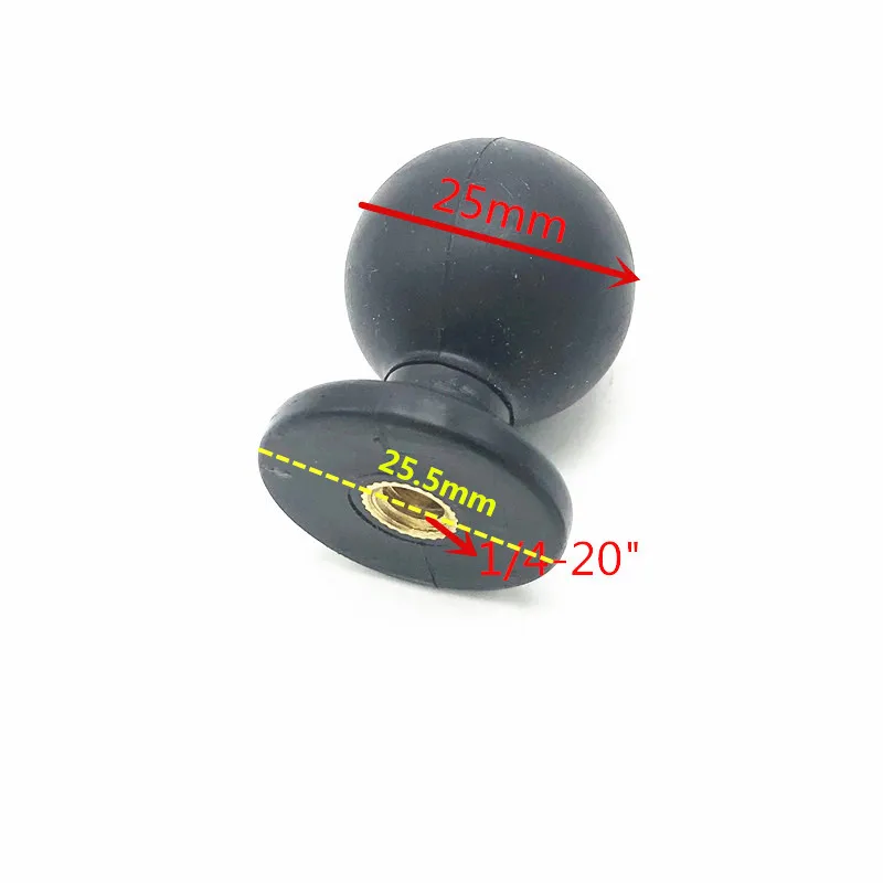 Вертлюжный шаровой адаптер для штатива диаметром 1/4 дюйма (20 25 мм)|Стойка GPS| |