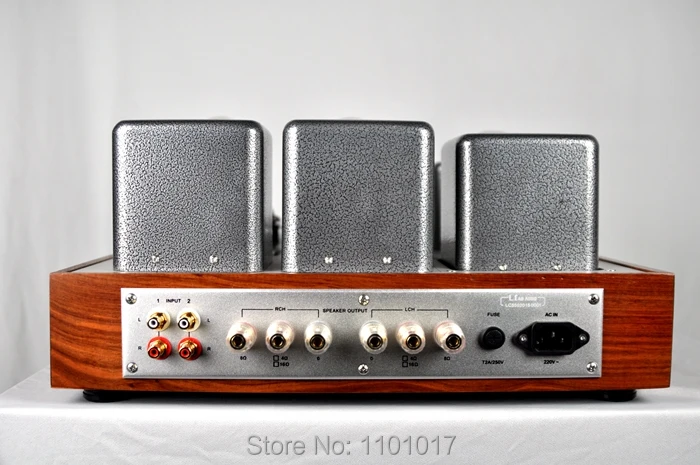 Laocao LC-550 300B Полный прямой усилитель нагревательной трубки HIFI EXQUIS одноконтурная вакуумная лампа Amp 12 Вт* 2