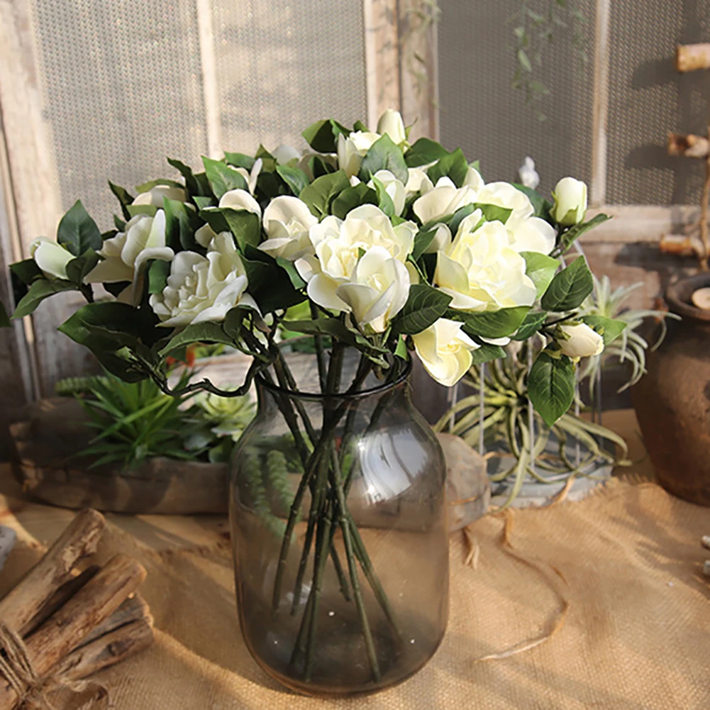 1Pc искусственные растения Artificial Fake Camellia Simulation Flower Wedding Party Home Decoration Свадебный
