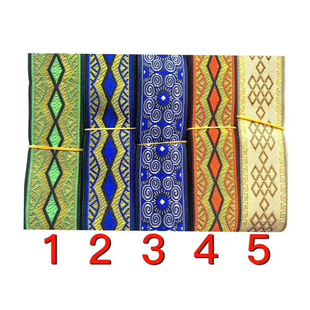 

3,3 см жаккардовая лента в народном стиле, XERY200323E