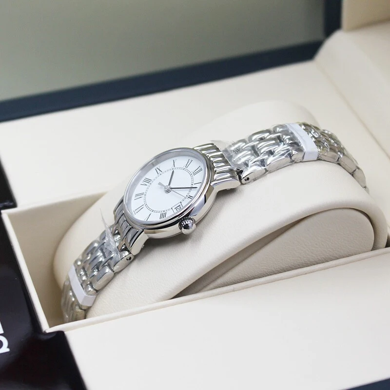 

Elegant Luxury Sapphire Crystal Women's Quartz Watches All Stainless Steel Top Ladies Watch Waterproof Female Clock montre femme