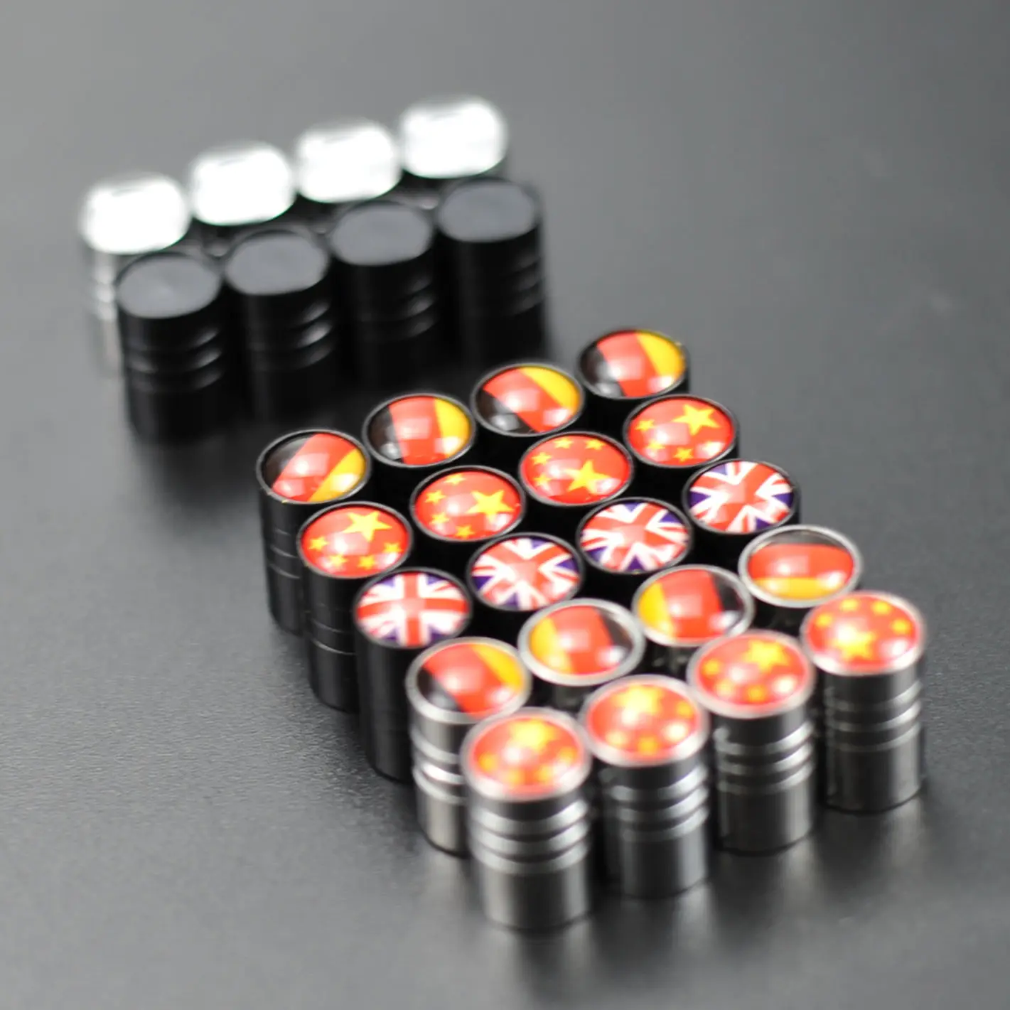 Клапан для автомобильных шин 4 шт.|Хромирование| |