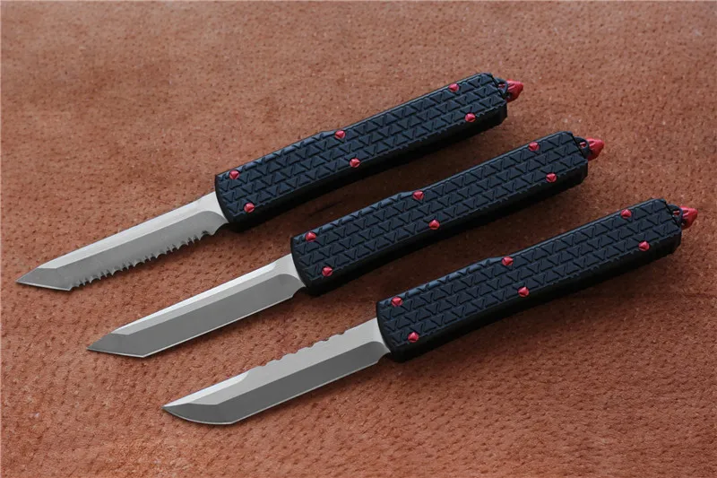 Тактический кухонный нож MIKER лезвие D2 ручка из алюминиевого сплава для