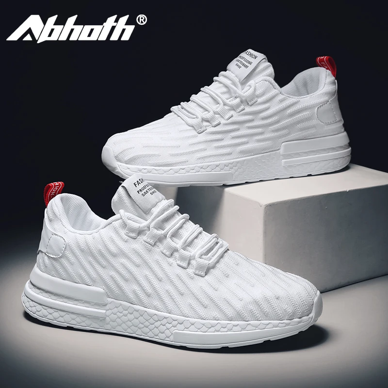 

Кроссовки Abhoth мужские сетчатые, повседневные дышащие удобные, износостойкие, легкие теннисные туфли, 44