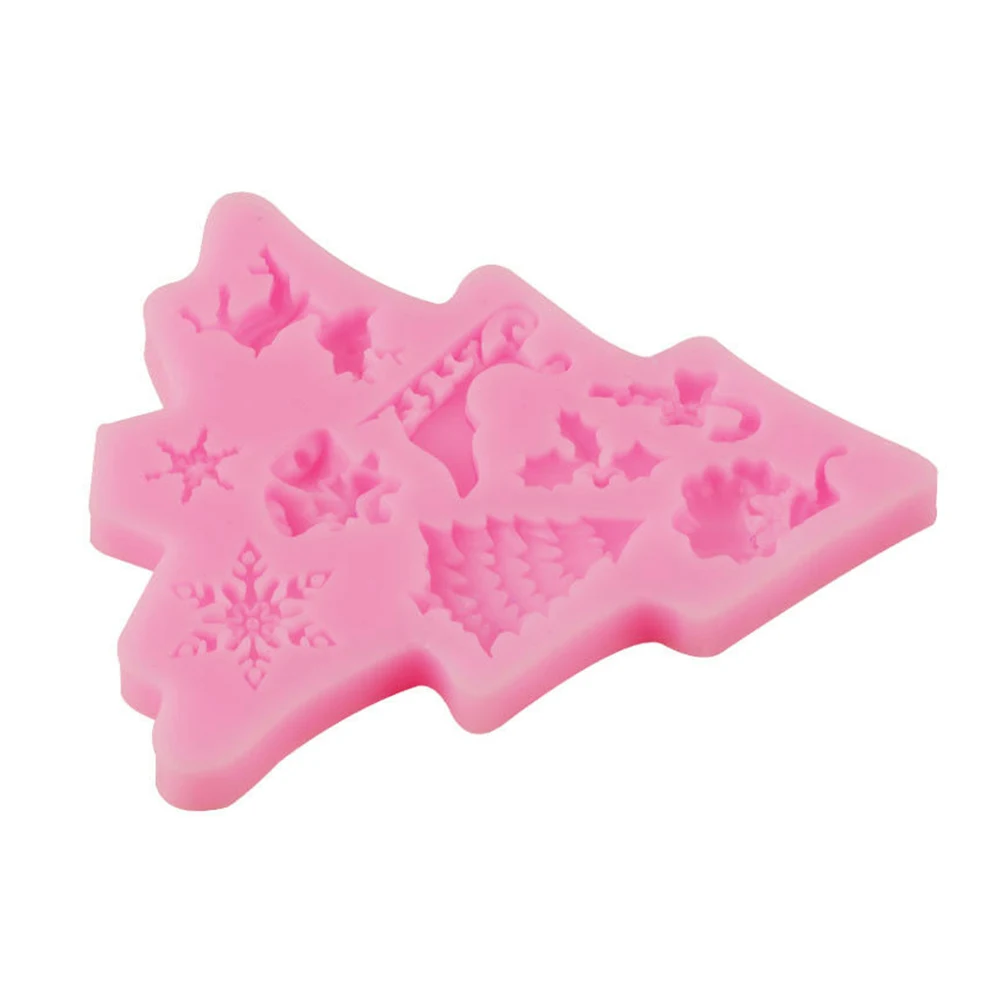 Рождественская елка украшение форма для торта плитка резак печенья выпечки