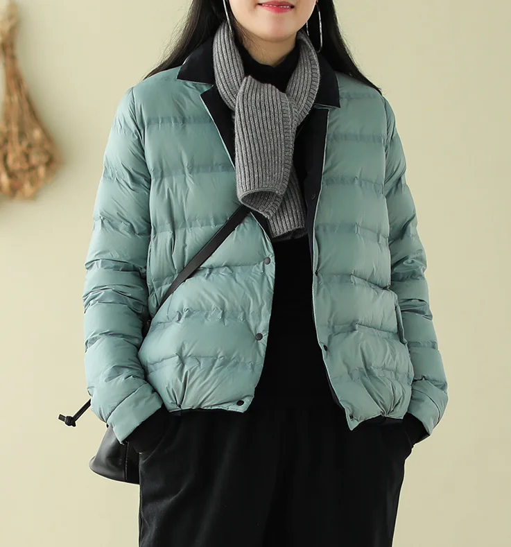 Зимний пуховик для женщин свободное повседневное модное пальто новинка 2019