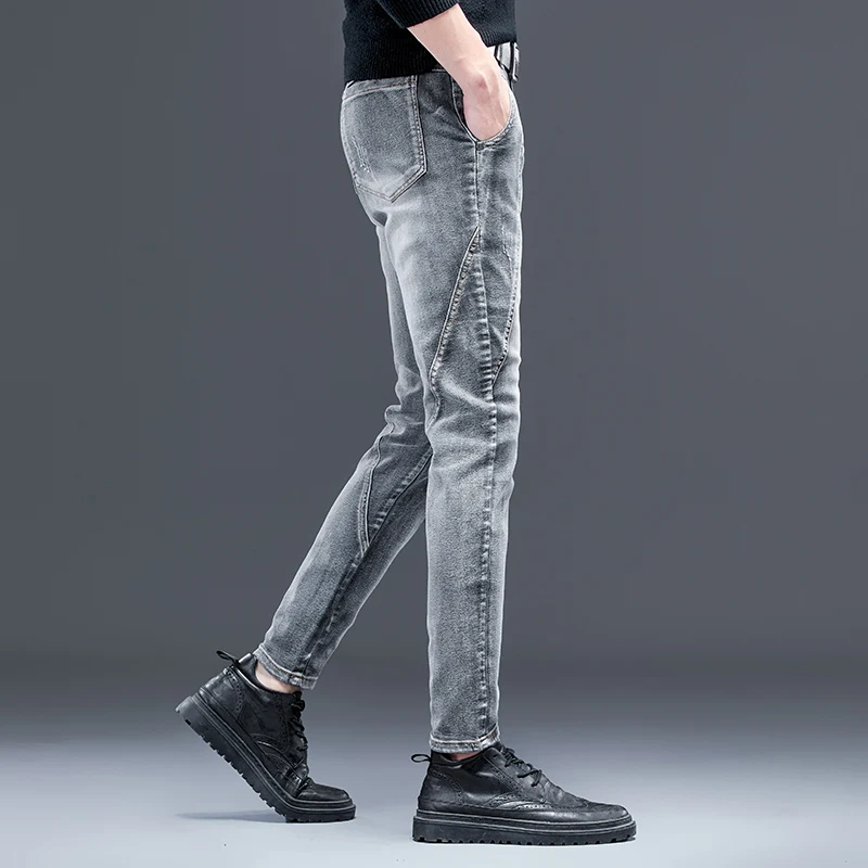 2021 лучшие бренды Лучшая цена удобные прямые джинсовые брюки мужские джинсы