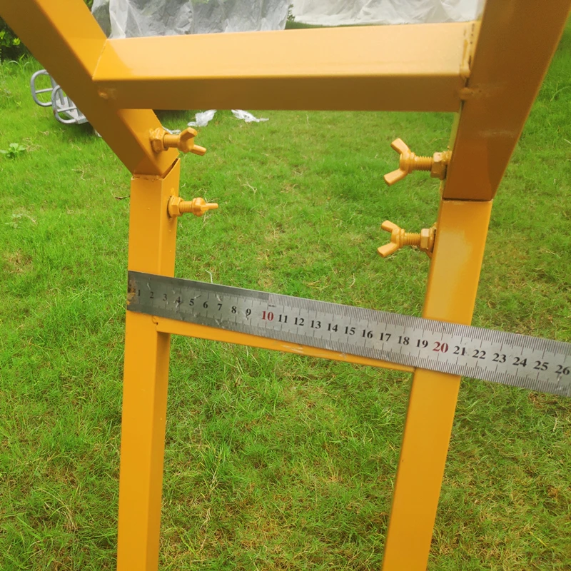 1 шт. двойная шестиугольная Арка из кованого железа полка Цветочная подставка