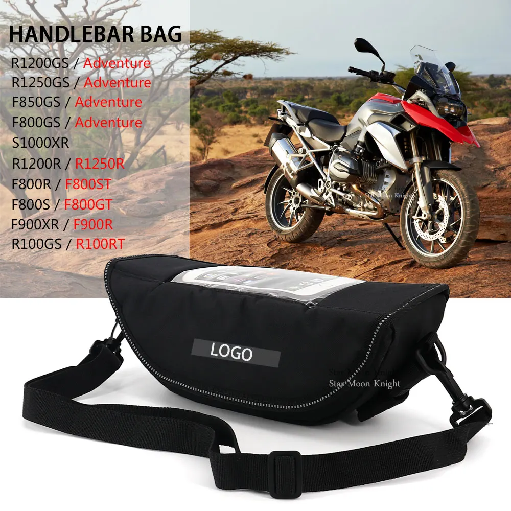

Для BMW GS 1200 1250 R1250GS R1200GS F850GS Adventure ADV мотоциклетная Водонепроницаемая Дорожная сумка на руль F900XR S1000XR сумки для хранения