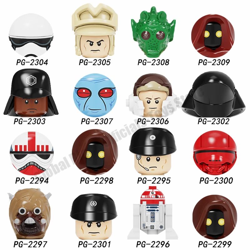 

Один набор/бесплатная доставка, сборные Звездные строительные блоки, фигурки героев войн, развивающие игрушки для детей KT1052 PG8288 PG8289