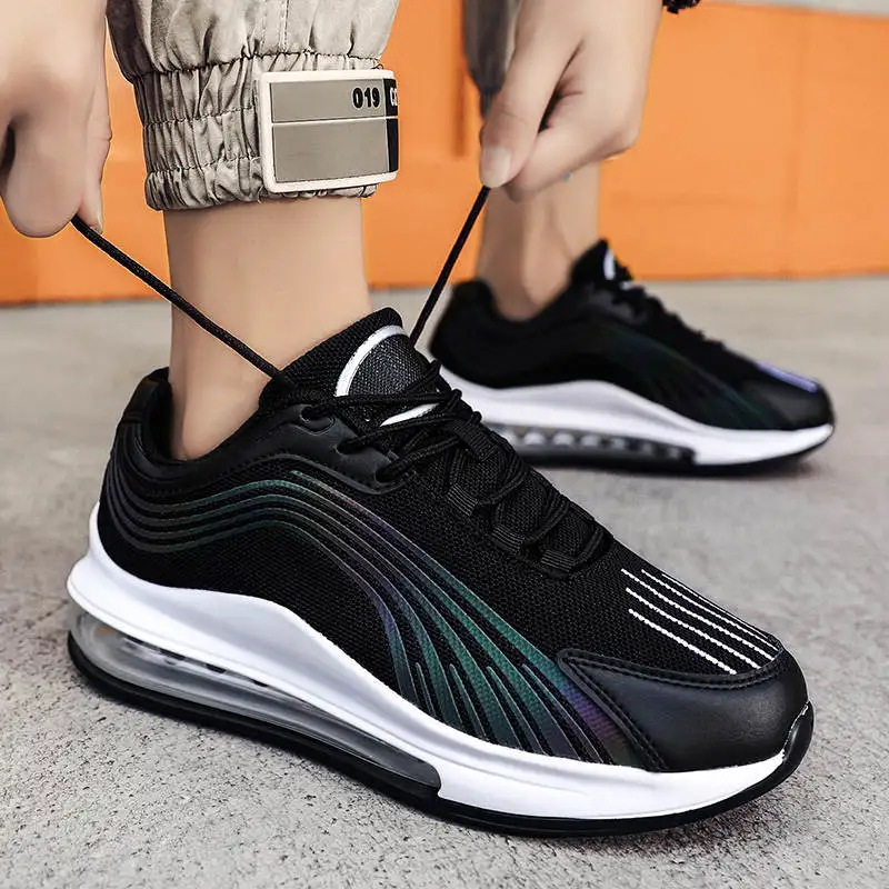 

Rubber Hard-Wearing White Shoes Height Increases Men Sport Shoes New Style Safety Tennis Man Shed Sneakers Men Bot Tennis 974B