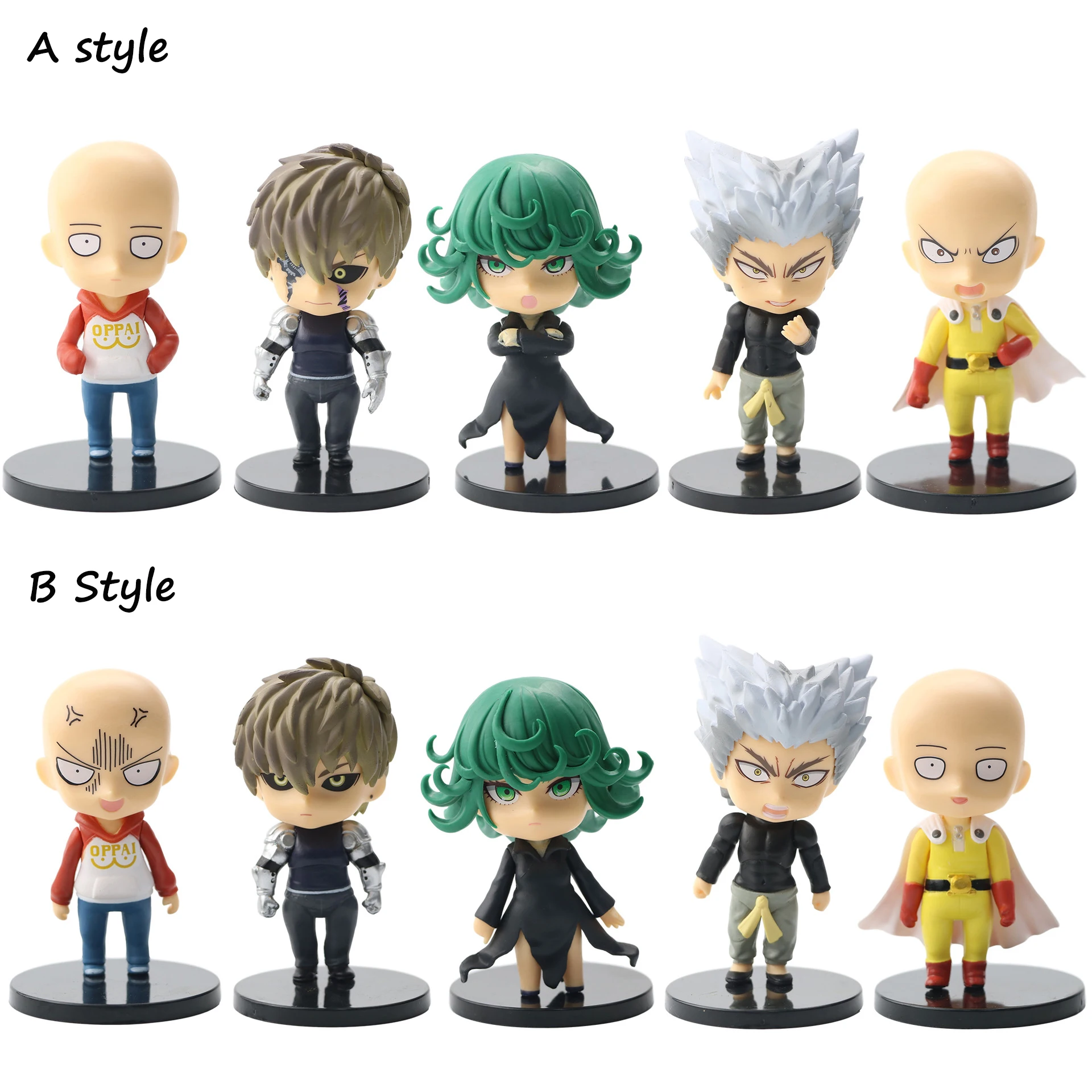 

2 стиля One Punch Man Q версия мини Сайтама Genos торт автомобиль настольная модель фигурка игрушка украшение коллекция подарок для детей Новинка