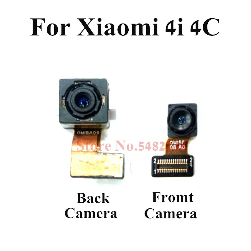 

Original Back Main Camera Flex Cable For Xiaomi 4C 4i MI4C MI4i Front Rear Camera Module connector Replacement parts