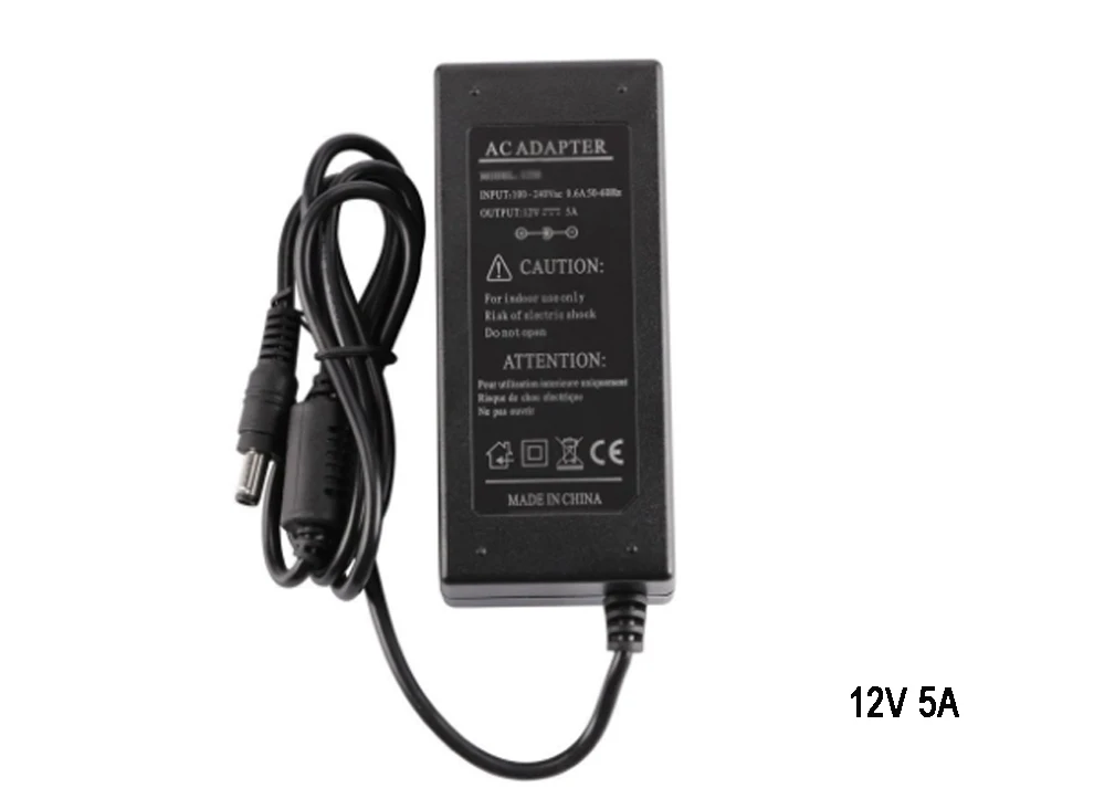 12 В адаптер питания для светодиодной ленты AC110-220V к DC12V 1A 2A 3A 4A 5A 6A 10A трансформатор с EU/US/UK/AU разъем