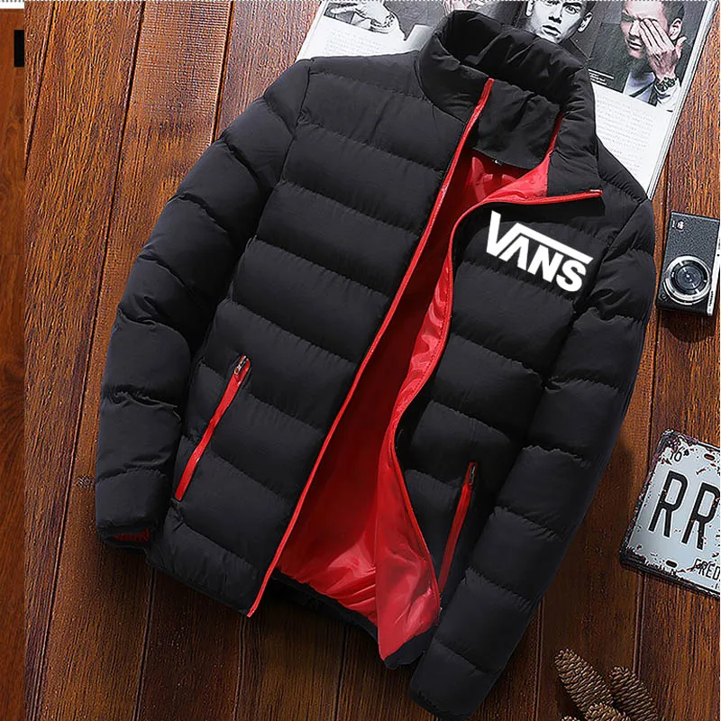 Женская зимняя куртка 2020 Модная парка с воротником стойкой однотонные толстые