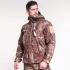 Уличная качественная Водонепроницаемая тактическая куртка с капюшоном, камуфляжная охотничья рыболовная куртка с деревом, ветрозащитная армейская куртка из CS