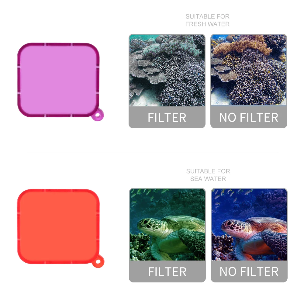 Водонепроницаемый подводный чехол RuigPro 45 м для GoPro Hero 7 6 5 черный защитный дайвинга