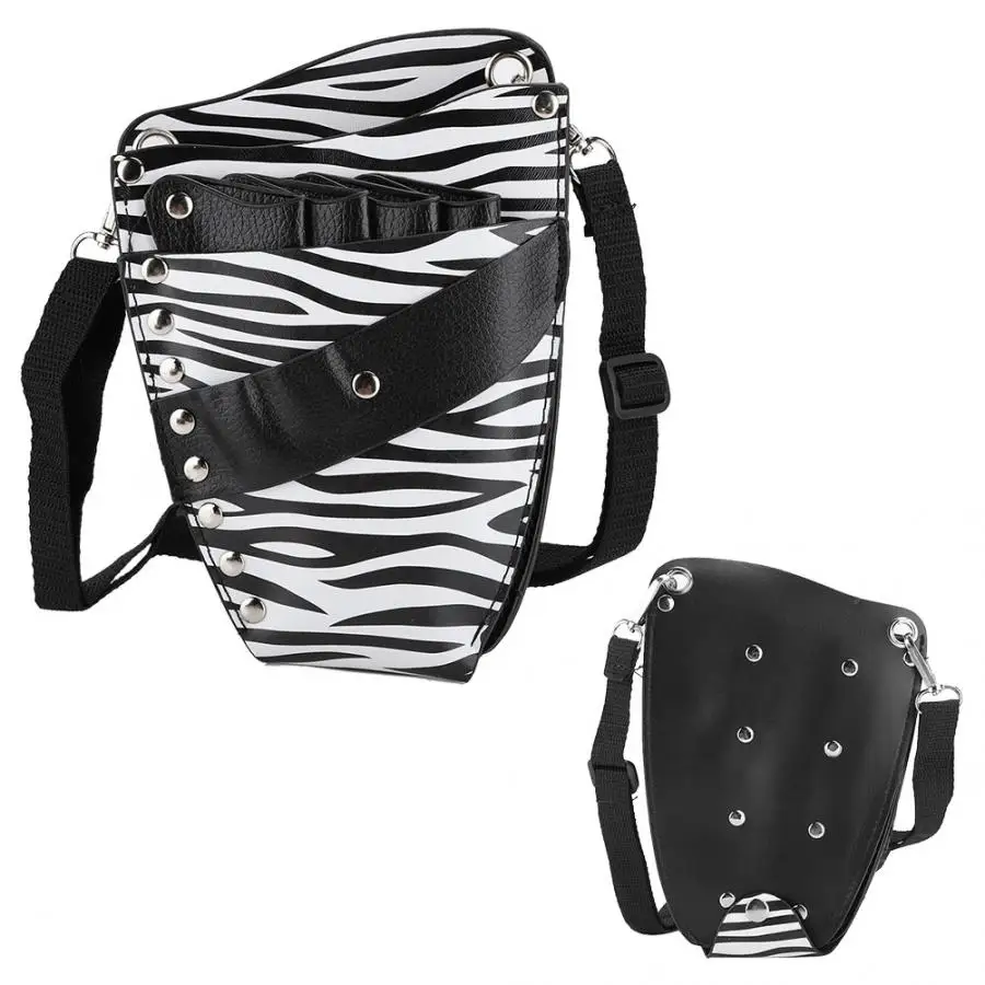 Искусственная кожа ножницы поясная Сумка зажим для волос гребень парикмахерских