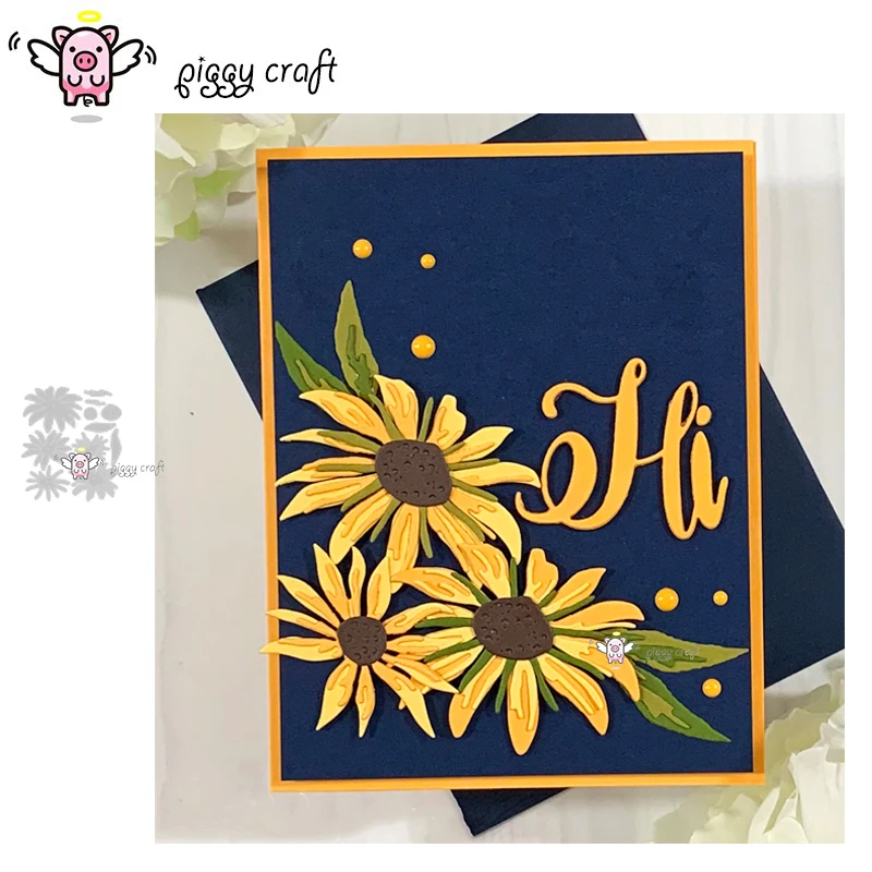 Поросенок ремесленный Металл режущие штампы высечки формы новая ромашка