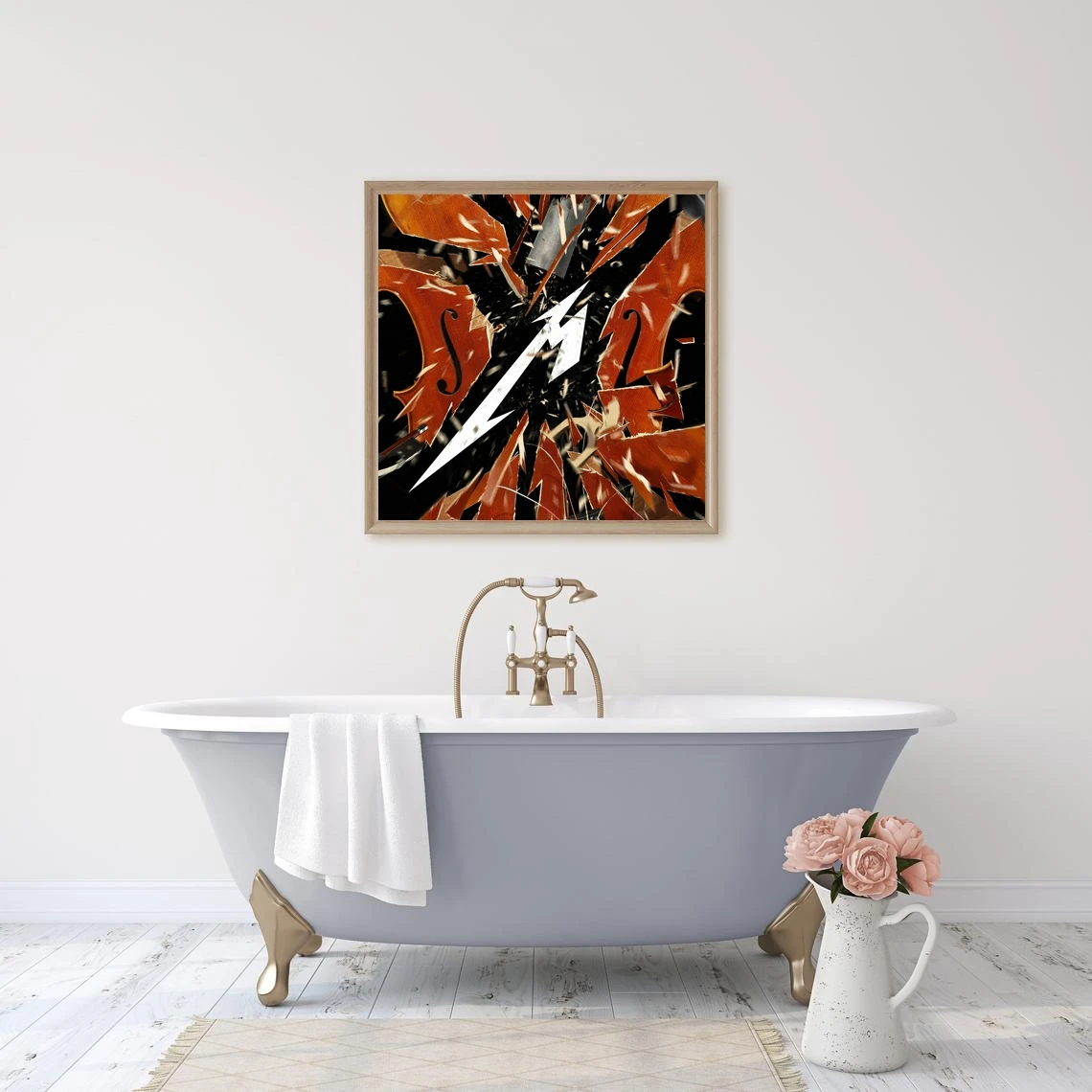 

MetallicaSan Francisco Symphony S&M Music Album Cover Canvas Poster Home Wall Painting Decoration (No Frame)