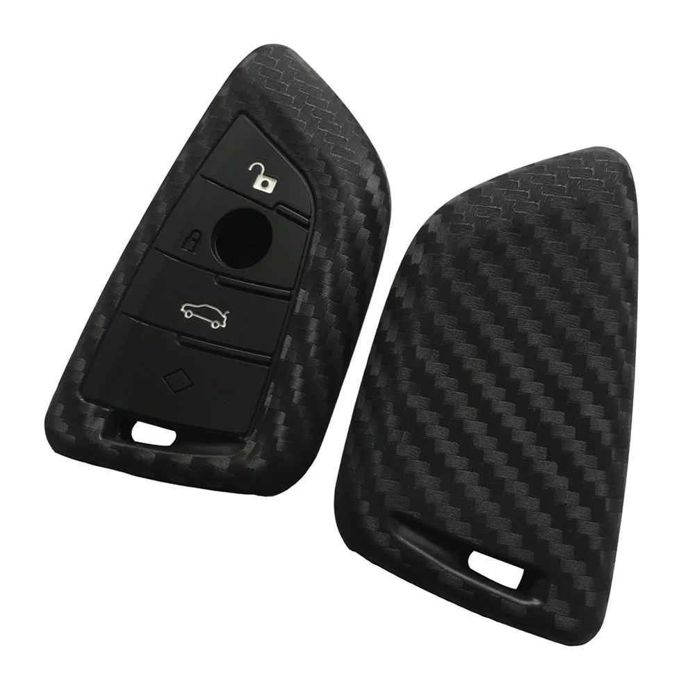 Силиконовый чехол для ключей BMW X1 X3 X4 X5 X6 F15 F16 F48 G30 G38 525 540 740 1 2 5 7 серии 218i|Футляр