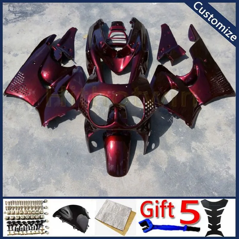 

ABS Plastic Bodywork Set For CBR900RR 1991 1992 1993 CBR893RR 91 92 93 CBR 900 RR motorcycle Fairing hull silvergray