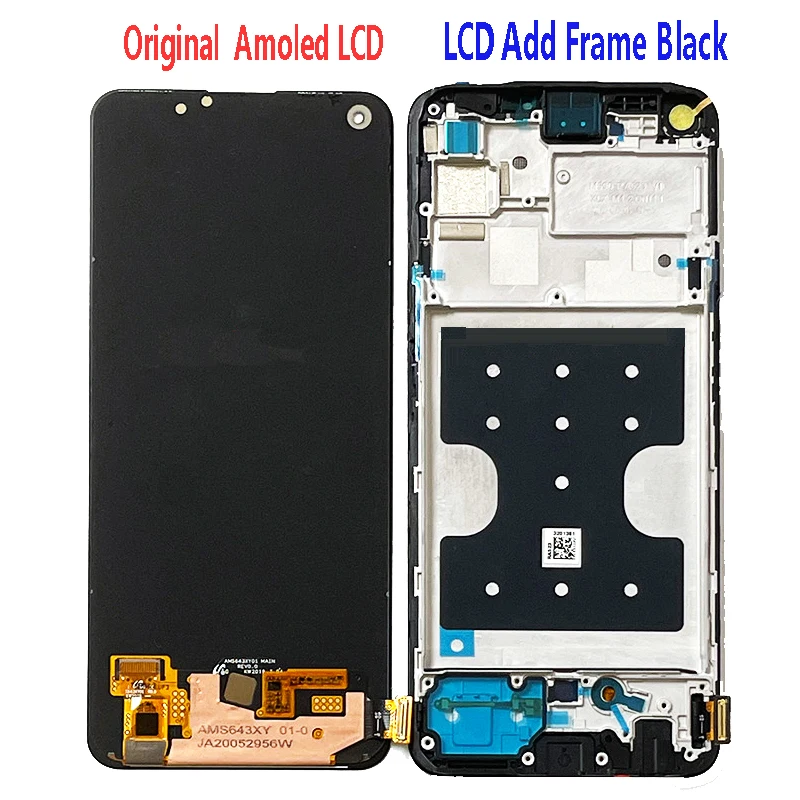 original 6 4 for realme 7 pro rmx2170 lcd display touch screen replacement digitizer assembly free global shipping