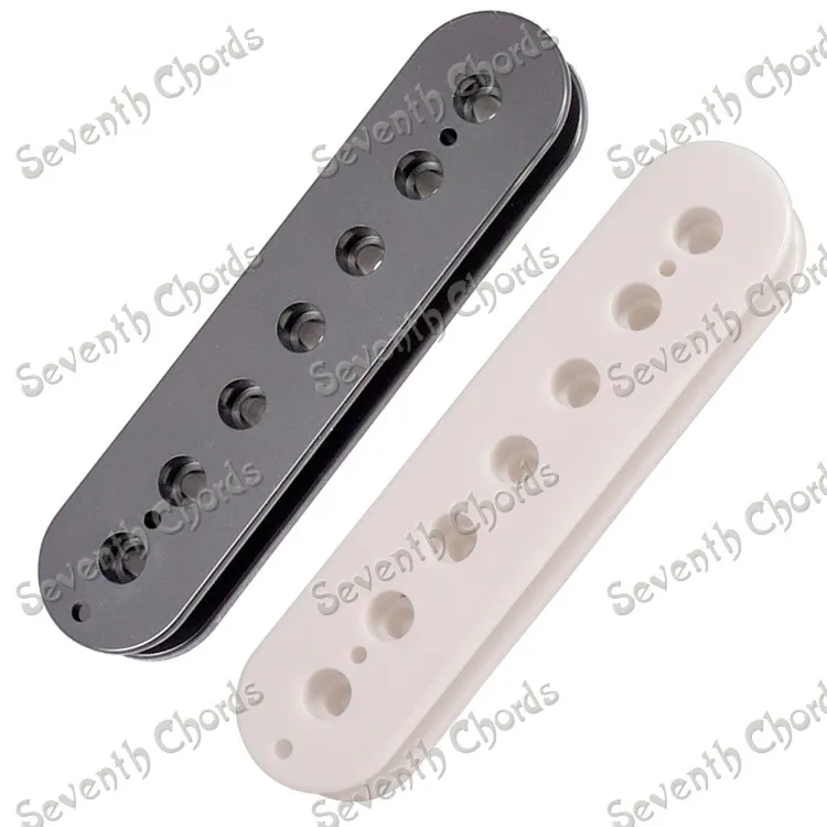 20 pcs humbucker schraube spule für 7 string e gitarre doppel coil pickup schwarz weiß für wählenpole abstand 58mm62mm free glob