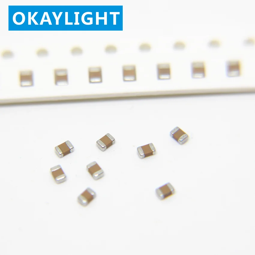 100 шт. SMD Мультиплеер 0603 0 5пф-47 мкФ Ф 22пф 100пф 1НФ 100нф конденсаторы керамических