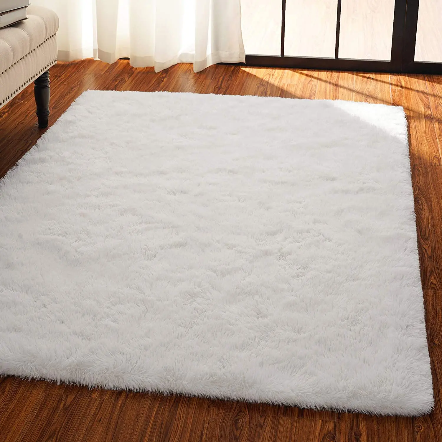 

Fluffy Area Rug Furry Carpet Shaggy Throw Rug for Room Fuzzy Plush Rug Home Decor Kids Rugs Play Mats Modern Shag Floor Carpet