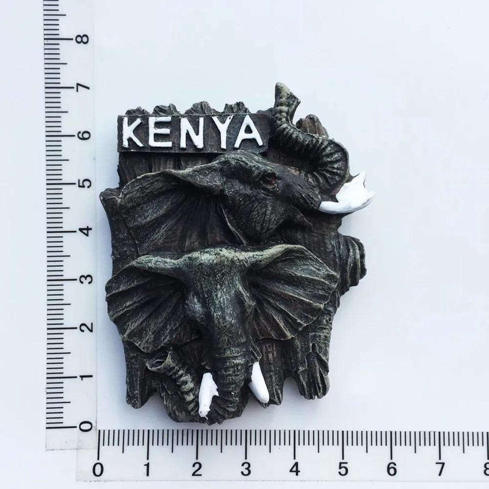 BABELEMI Africa Kenya магниты для холодильника стикер на холодильник 3d слон подарок детей
