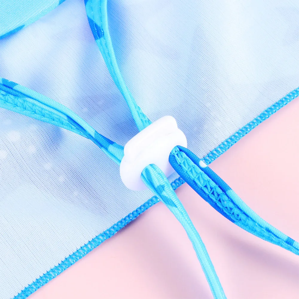 

1pc UV Protection Sun Hats Breathable Summer Sunbonnet Neck Guard Cap for Kids Children Toddlers (Blue Stars)