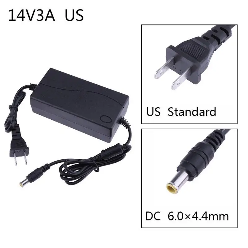 14V 3A AC в DC адаптер питания конвертер 6,0*4,4 мм для ЖК-монитор Samsung