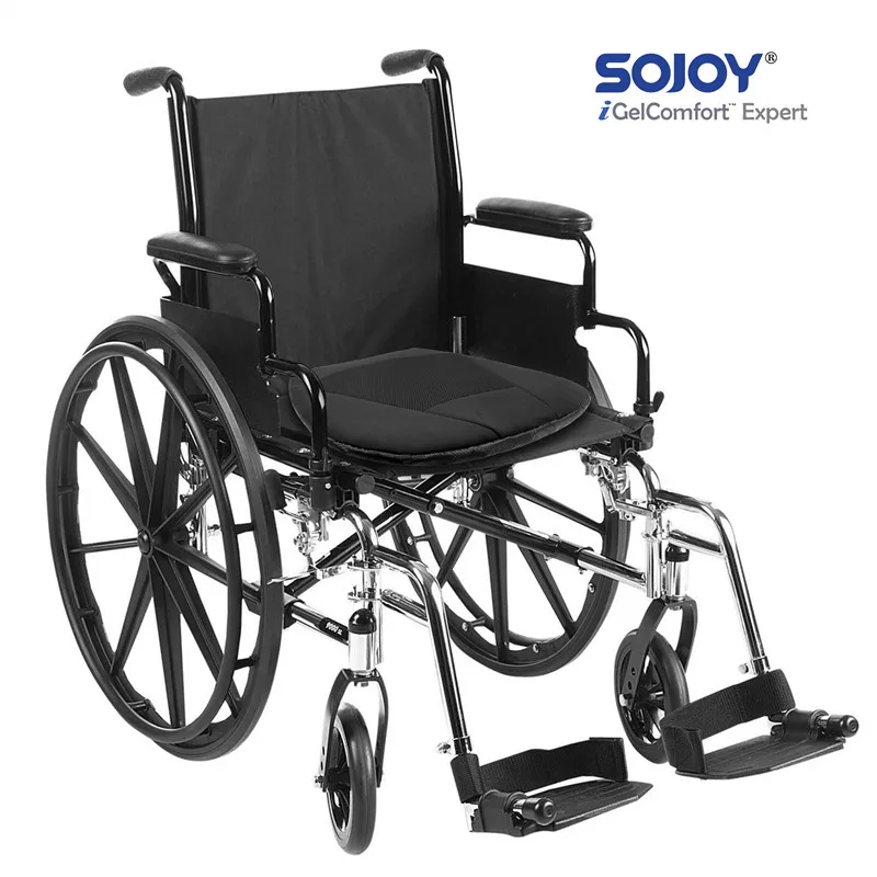 Удобная ортопедическая дышащая гелевая Подушка Sojoy iGel Coccyx для сиденья