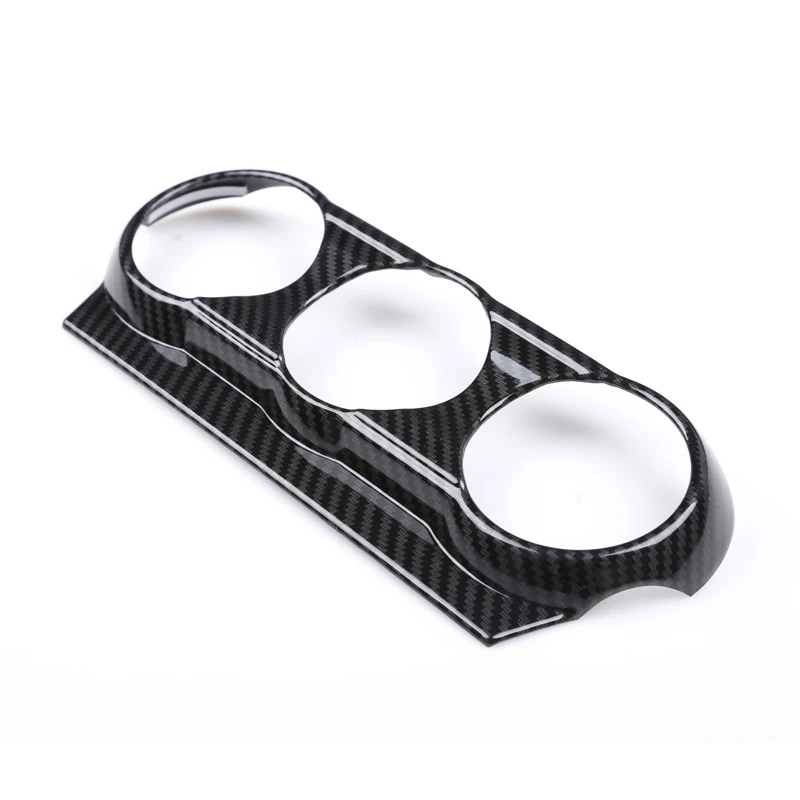 Крышка переключателя кондиционирования воздуха из углеродного волокна для Mazda