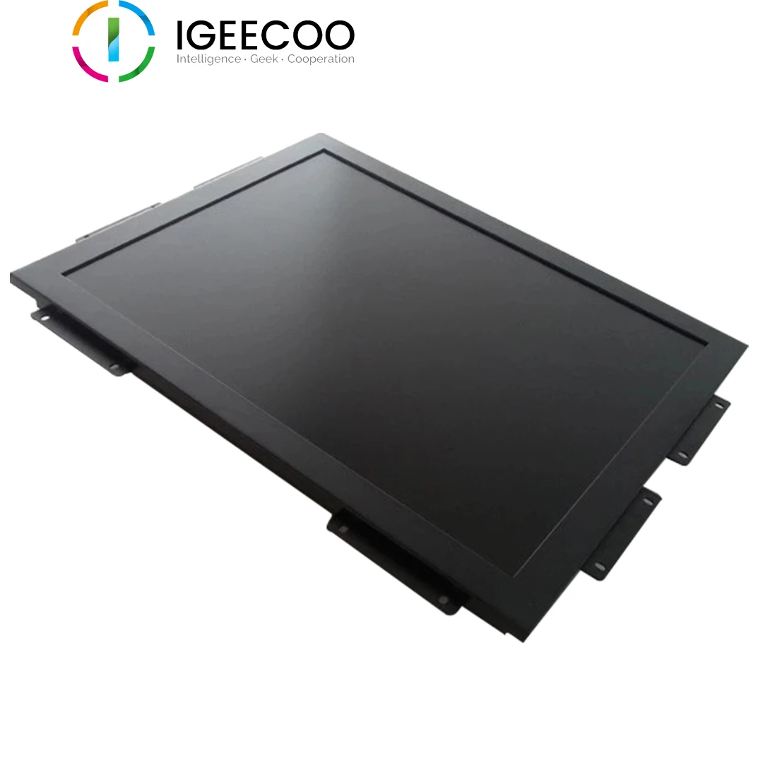 

Flat panel 19 inch 1280x1024 4:3 LCD display capacitive anti vandal touch screen from China