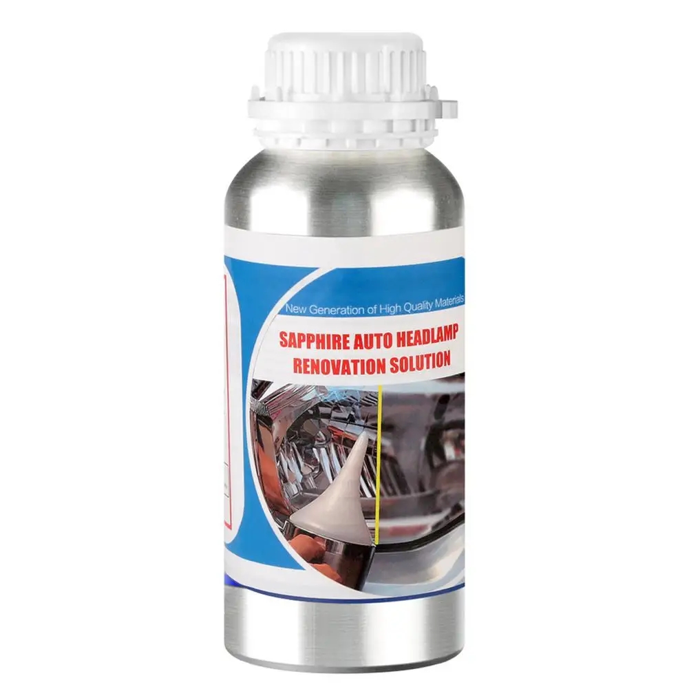 

800g Headlight Repair Fluid Brightening Cleaning Restoration Liquid Repairing Headlights Restoration For Yellowing Scratches