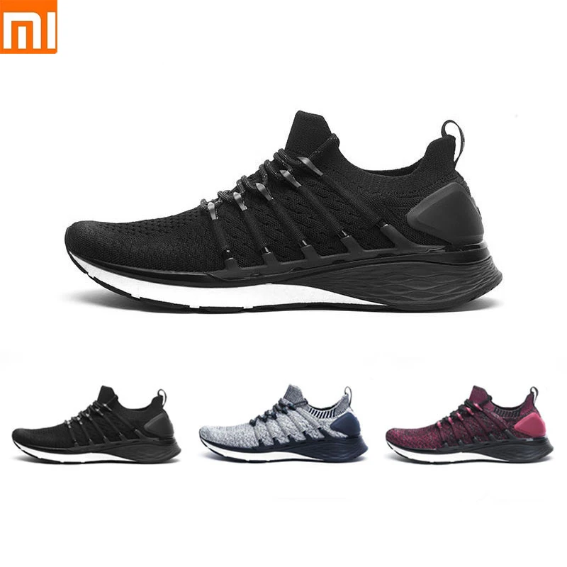 Оригинальная спортивная обувь Xiaomi Mijia Sneaker 3 кроссовки Popcorn Cloud Bomb 6 в 1 Uni литье с 3D блокировкой системы Fishbone