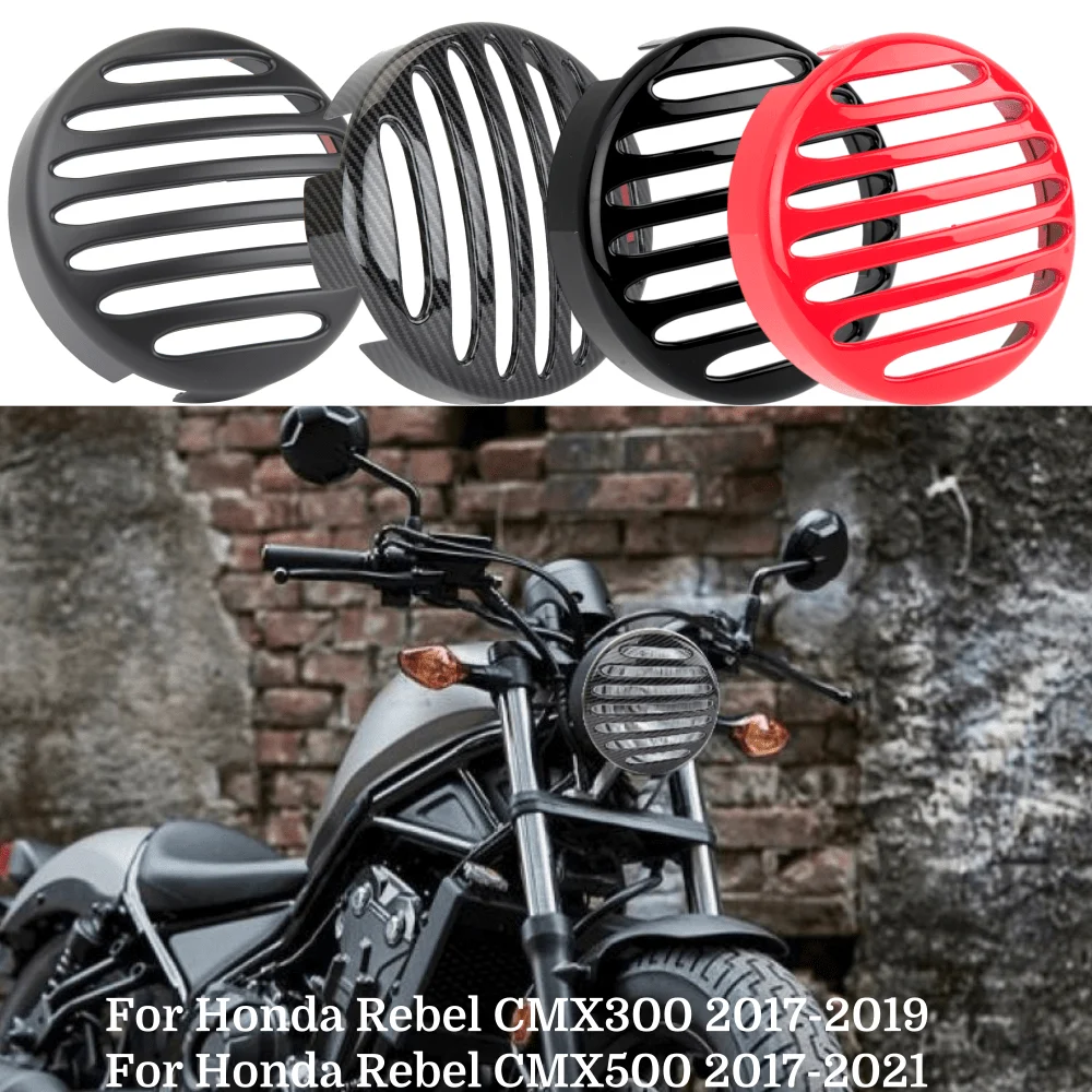 

CMX500 Headlight Cover Mesh Grille Grille Motorcycle Protection ABS Plastic For Honda Rebel CMX500 2017 2018 2019 Accessories